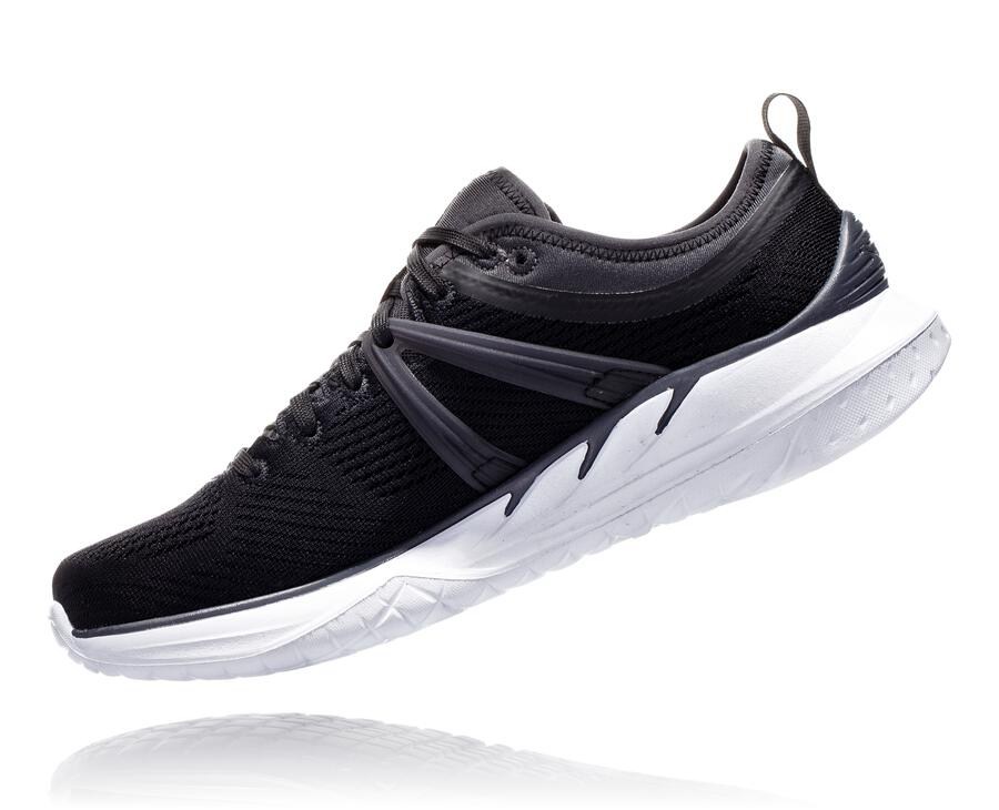 Tenis Hoka One One Feminino Pretas/Branco - Tivra - 528-LRZKHN